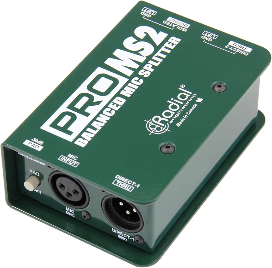 Amazon.com: Radial Engineering ProMS2 Passive Microphone Splitter Amazon.com: Radial Engineering ProMS2 Passive Microphone Splitter